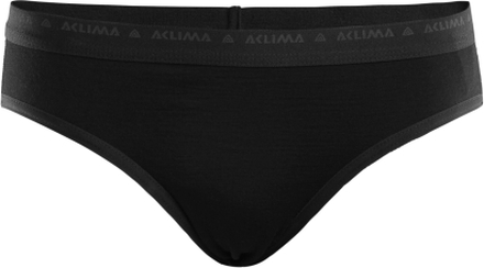 Aclima Aclima Women's LightWool Briefs Black Underkläder M