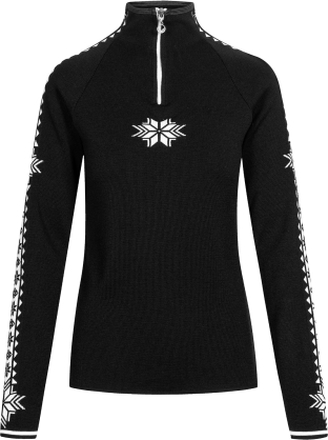 Dale of Norway Geilo Women's Sweater black/off white Långärmade vardagströjor XS