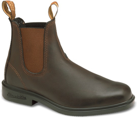 Blundstone Men's Dress Boot Brown Ufôrede støvler 40