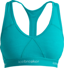 Icebreaker Women's Sprite Racerback Bra Flux Green Underkläder S