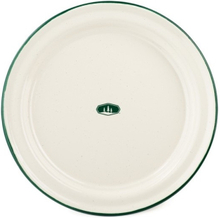 GSI Outdoors Deluxe Enamalware Plate Cream Cream Serveringsutstyr OneSize