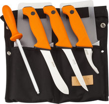 EKA Butcher Set Orange Kniver OneSize