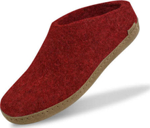 Glerups Open Heel Leather Sole Red Övriga skor 36
