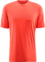 Haglöfs Ridge Tee Men Pop Red T-shirts XS
