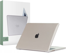 MacBook Air 15 M2/M3 (2023-2024) - Tech-Protect Smartshell Cover - Crystal Clear