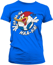 Woody Woodpecker HAHAHA Girly Tee, T-Shirt
