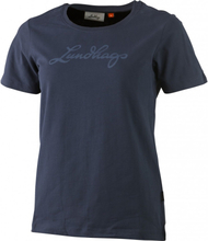 Lundhags Women's Lundhags Tee Deep Blue Kortermede trøyer XS