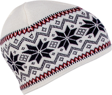 Dale of Norway Garmisch Hat Off White/Navy/Raspberry Luer OneSize