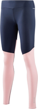 Skins Women's DNAmic Soft Long Tights Cameo Pink/Navy Blue Träningsbyxor XS