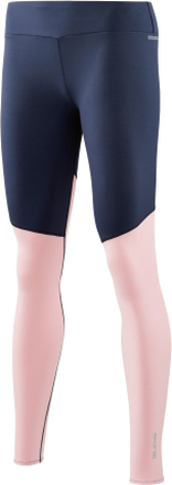 Skins Women's DNAmic Soft Long Tights Cameo Pink/Navy Blue Träningsbyxor XS