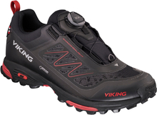 Viking Footwear Unisex Anaconda Light BOA Gore-Tex Black/Silver Vandringsskor EU 36