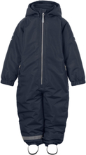 Snow Suit Junior Outerwear Coveralls Snow/ski Coveralls & Sets Marineblå Mikk-line*Betinget Tilbud