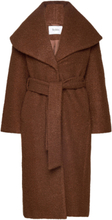 Utlida Coat Outerwear Coats Winter Coats Brown Stylein