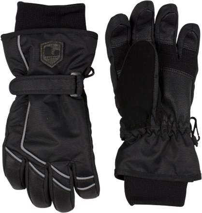 Lindberg Kids' Salberg Glove Black Skihansker 6/XS