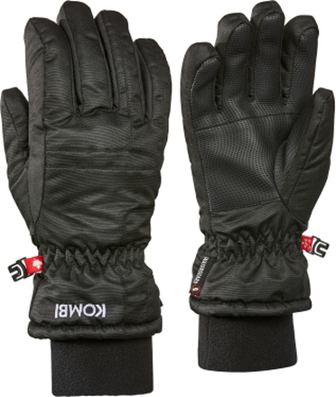 Kombi Juniors' Tucker Gloves BLACK Skihansker S