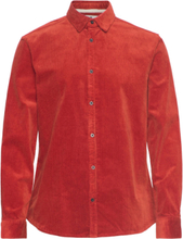 Akleif Corduroy Shirt Skjorte Uformell Rød Anerkjendt*Betinget Tilbud