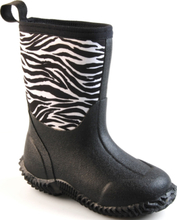 Vincent Vincent Kids' Zebra Black Neopren støvler 24