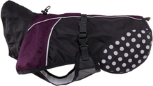 Non-stop Dogwear Beta Pro Raincoat Purple Hundedekken 24