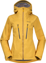 Bergans Women's Cecilie 3L Jacket Light Golden Yellow/Golden Yellow Skalljakker XS