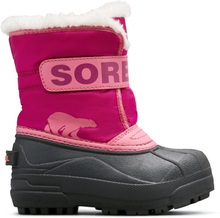 Sorel Toddler Snow Commander Tropic Pink, Deep Blush Vinterkängor US 4 / EU 35