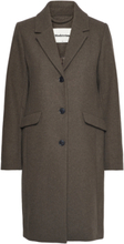 Pamela Coat Outerwear Coats Winter Coats Brun Modström*Betinget Tilbud