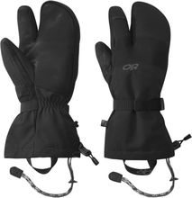 Outdoor Research Men's Highcamp 3-Finger Gloves Black Skidhandskar M