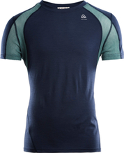 Aclima Aclima Men's LightWool 140 Sports T-shirt Navy Blazer/North Atlantic Kortärmade träningströjor M