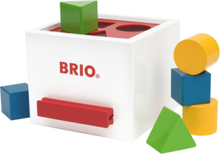 Brio 30250 Putteboks, Hvid Toys Baby Toys Educational Toys Sorting Box Toy Multi/patterned BRIO