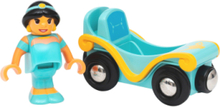 Brio® Jasmine & Vogn Toys Playsets & Action Figures Movies & Fairy Tale Characters Blå BRIO*Betinget Tilbud