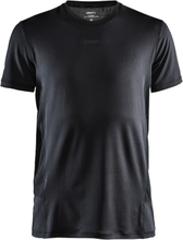 Craft Men's Adv Essence Short Sleeve Tee Black Kortärmade träningströjor S