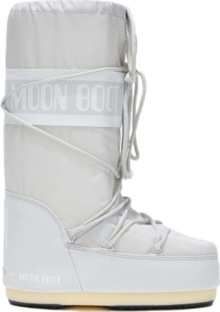 Moon Boot Icon Nylon Boots Glacier Grey Vinterkängor 27-30