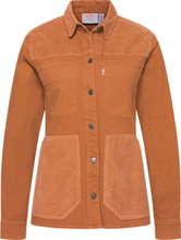 Varg Women's Haga Shirt Jacket Rust Orange Långärmade skjortor XS