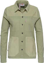 Varg Women's Haga Shirt Jacket Spring Green Långärmade skjortor XL