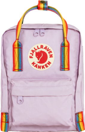 Fjällräven Kånken Rainbow Mini Pastel Lavender-Rainbow Vardagsryggsäckar OneSize