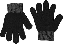 Lindberg Lindberg Kids' Sundsvall Glove 2 Pack Black/Anthrac Hverdagshansker 13CM/2-5 Years