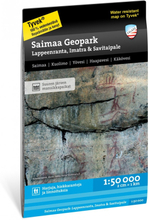 Calazo förlag Saimaa Geopark Lappeenranta, Imatra & Savitaipale NoColour Böcker & kartor OneSize
