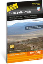 Calazo förlag Hetta Pallas Ylläs 1:50.000 NoColour Litteratur OneSize