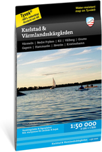 Calazo förlag Karlstad & Värmlandsskärgården 1:50.000 NoColour Litteratur OneSize