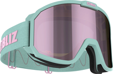 Bliz Rave Matt Mint/Brown Pink Multi Goggles OneSize