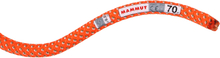 Mammut 9.8 Crag Classic Rope Classic Duodess, vibrant orange-white Klatreutstyr 70M