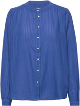 "Ripw Sh Tops Blouses Long-sleeved Blue Part Two"