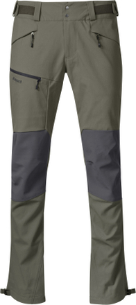 Bergans Men's Fjorda Trekking Hybrid Pants Green Mud/Solid Dark Grey Friluftsbyxor S
