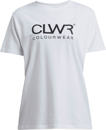 ColourWear Women's Core Tee (2021) White Kortermede trøyer XS