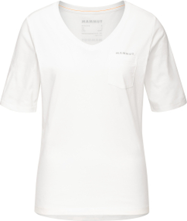 Mammut Pocket T-shirt Women's white Kortermede trøyer XS