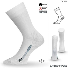 Lasting CXL Trekking-Socken Baumwolle mit Silberfaser - Weiss -