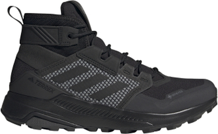 Adidas Men's Terrex Trailmaker Mid Gore-Tex Hiking Shoes Core Black/Core Black/Dgh Solid Grey Friluftsstøvler 42 2/3
