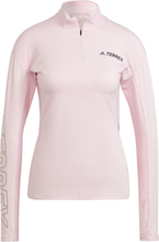 Adidas Women's Terrex Xperior Longsleeve Clear Pink Langermede treningstrøyer M