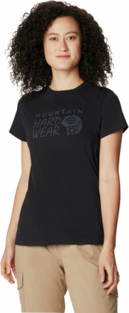 Mountain Hardwear Women's MHW Logo Short Sleeve T-Shirt Black T-shirts XS