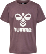 Hummel Kids' hmlTRES T-Shirt Short Sleeve Sparrow Kortermede trøyer 116