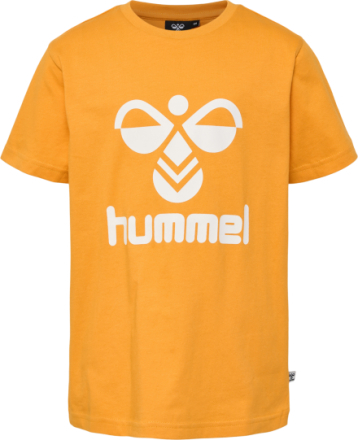 Hummel Kids' hmlTRES T-Shirt Short Sleeve Butterscotch Kortermede trøyer 134
